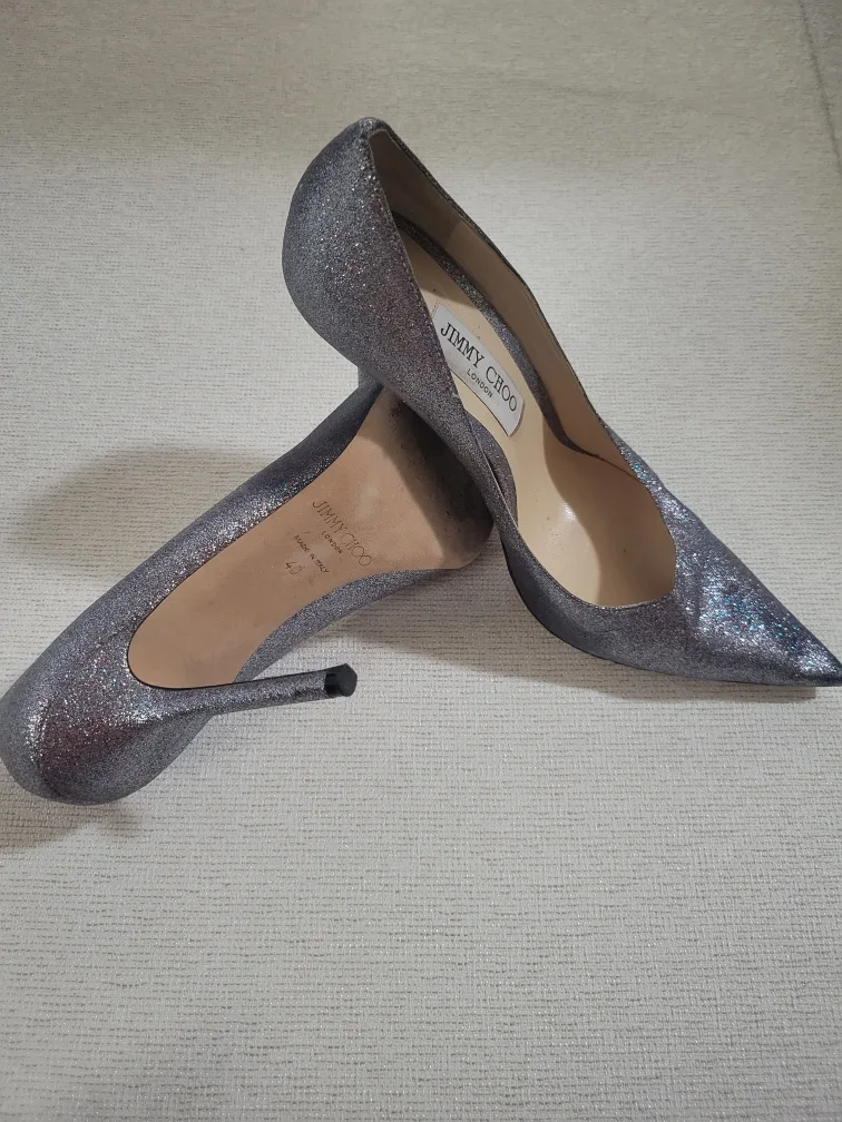 Jimmy Choo Glitter Heels image indicator(4)