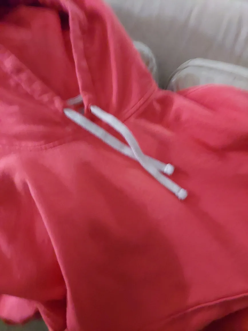 100% Cotton Women's Everlane Peach Hoodie 🍑 image indicator(6)