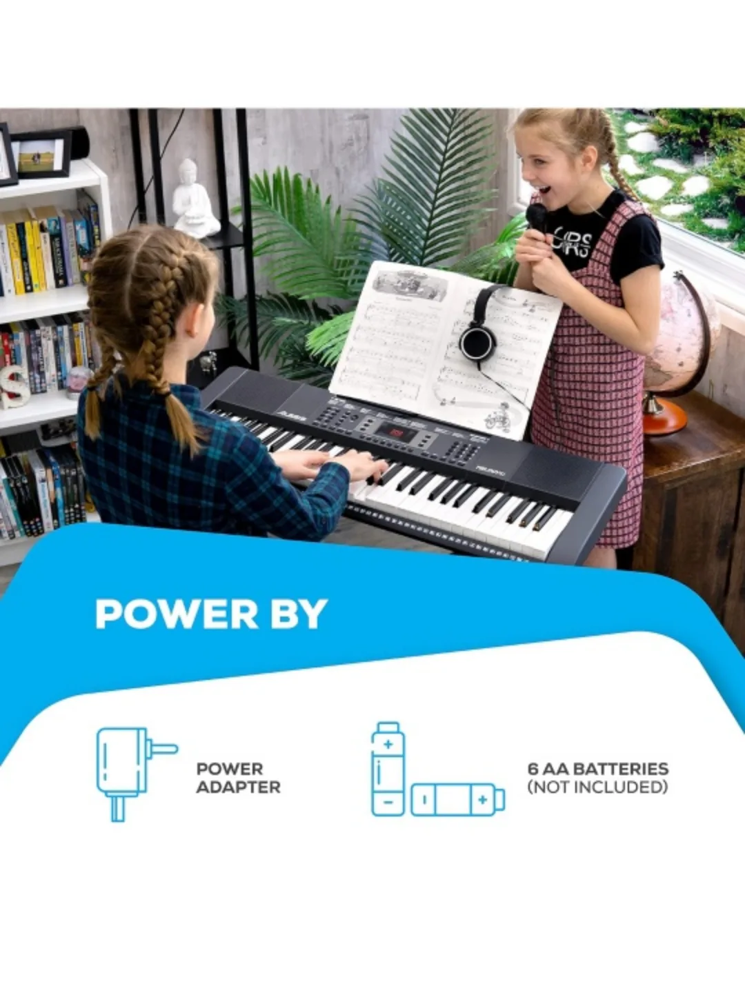 keyboard with stand and bench - Alesis Melody61 image indicator(4)