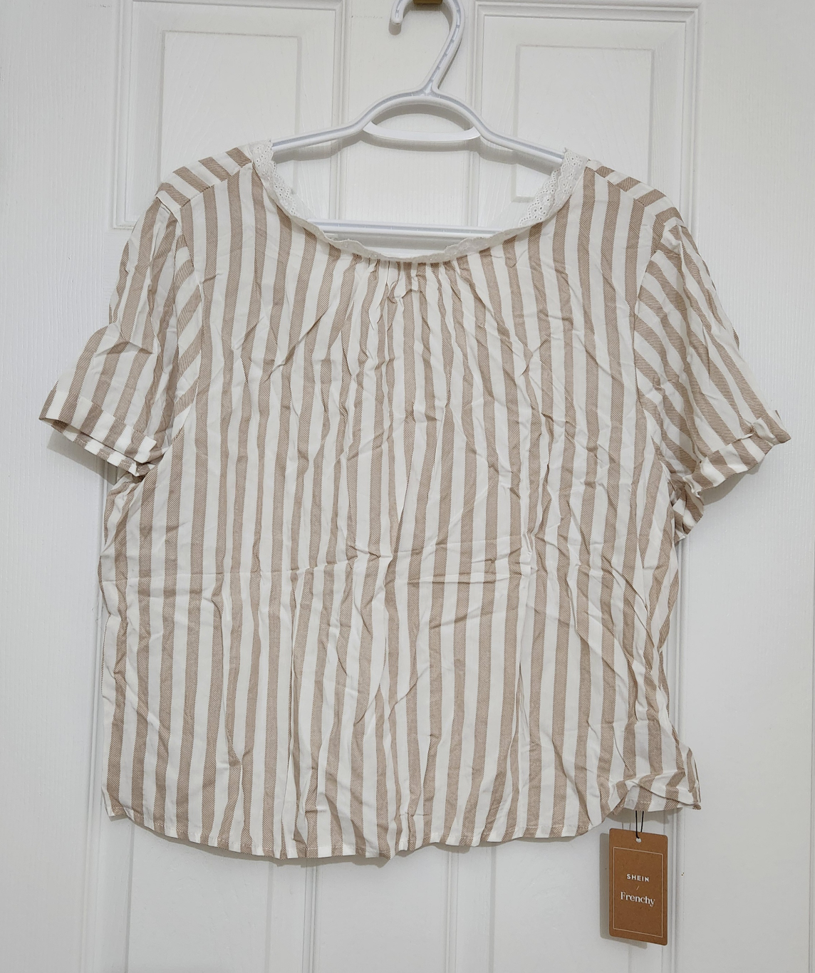 SheIn Striped Crop Top - photo 4
