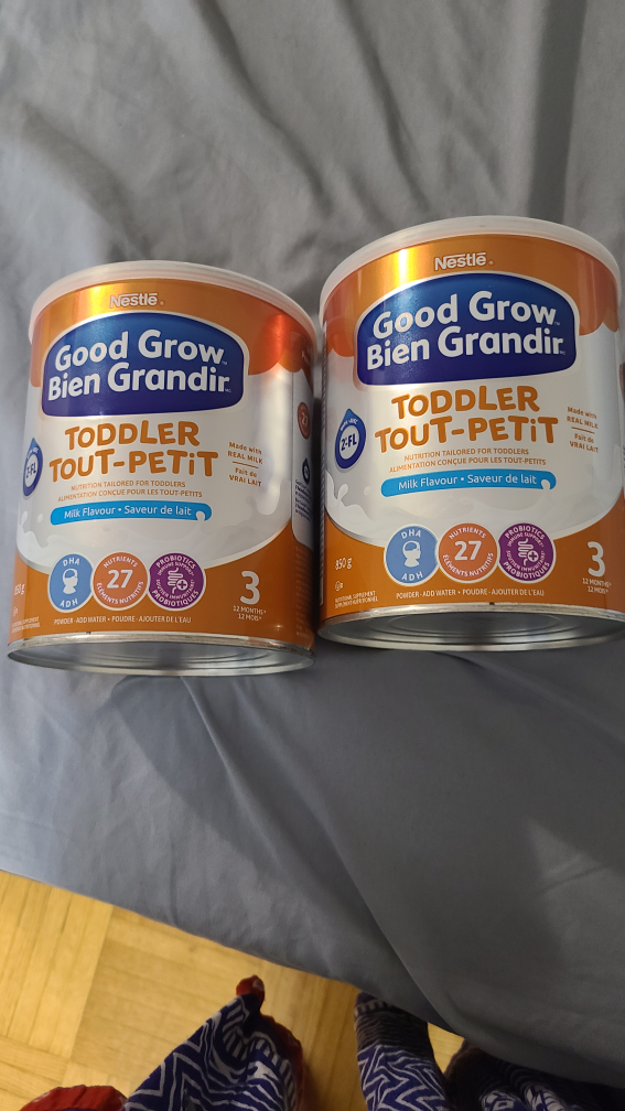 Nestle Good Grow Bien Grandir Toddler Tout-Petit Formula