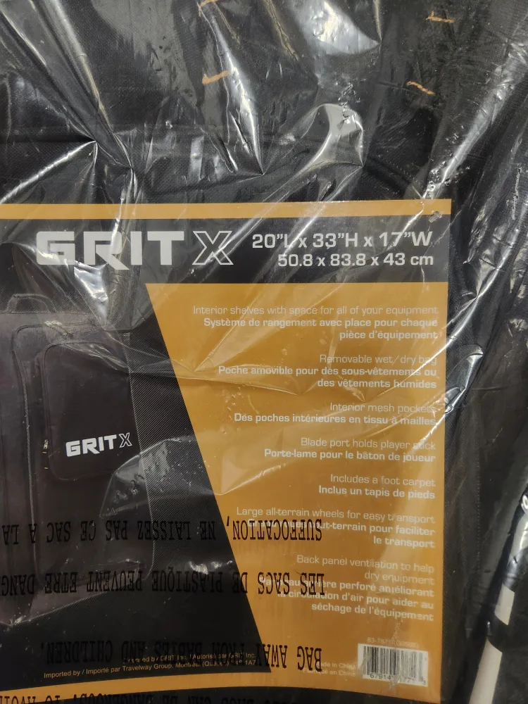 Gritx Tower Junior Bag Brand New image indicator(2)