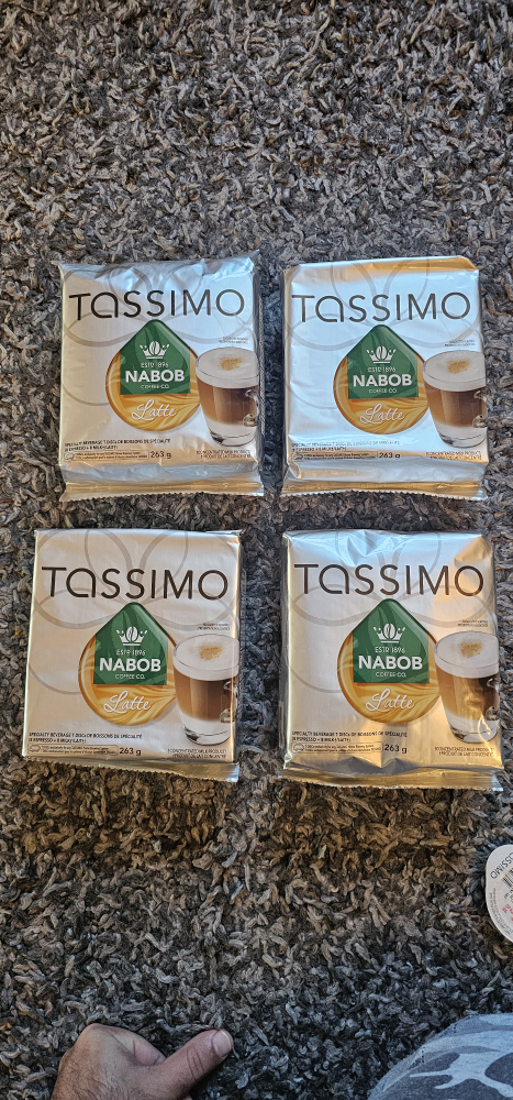 Tassimo Nabob Latte Pods coffee