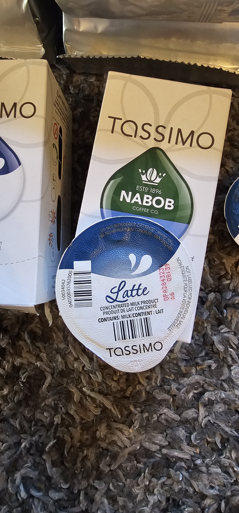 Tassimo Nabob Latte Pods coffee - photo 3