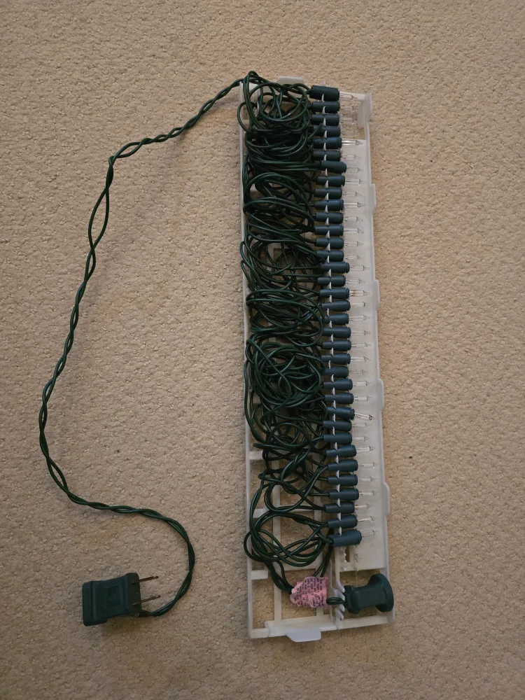 Christmas indoor lights - white image indicator(2)