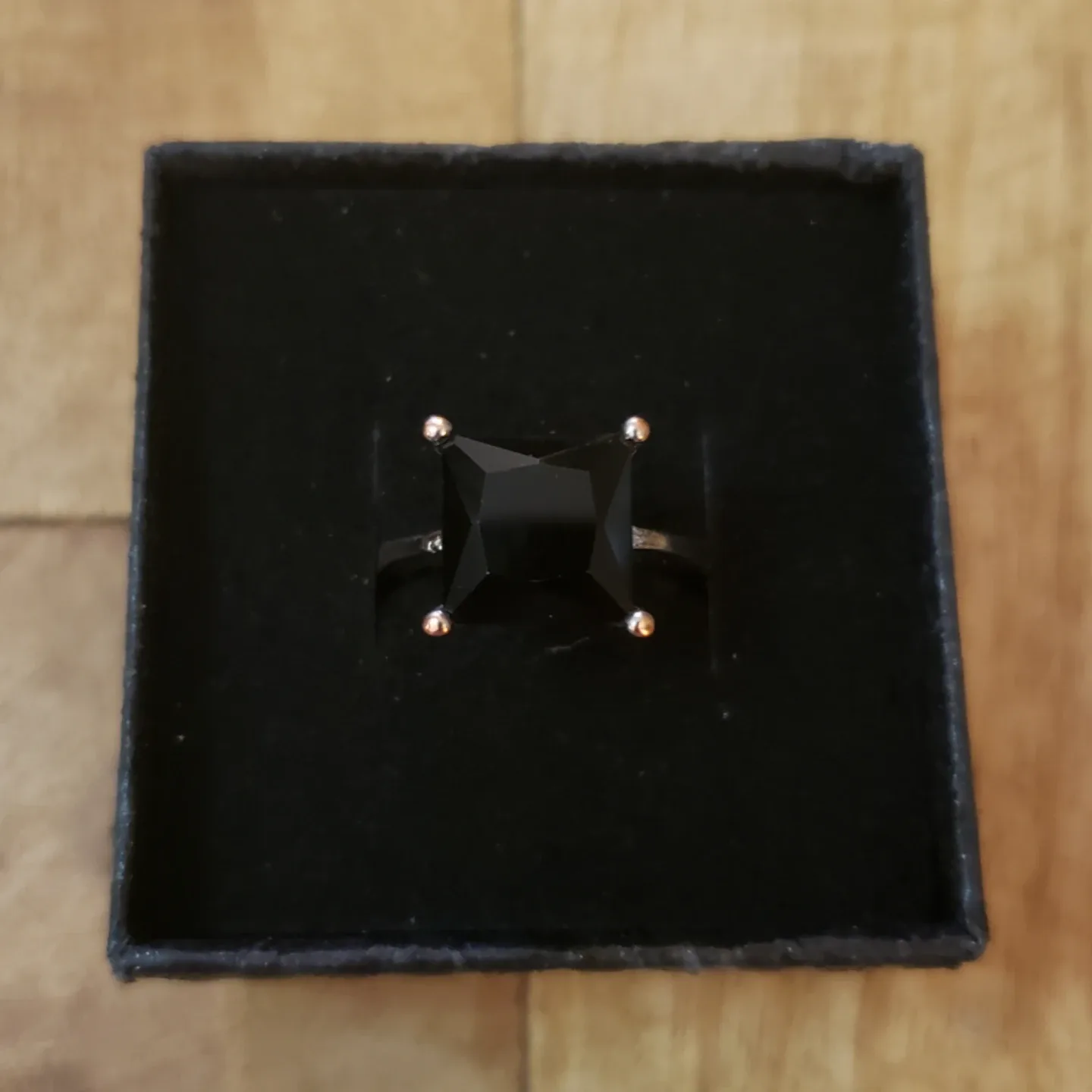 Black Onyx Sterling Silver Ring image indicator(2)