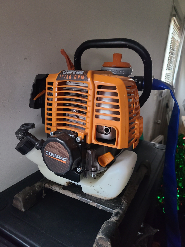 Generac 2HP 1 in. Gas Powered Water Pump
