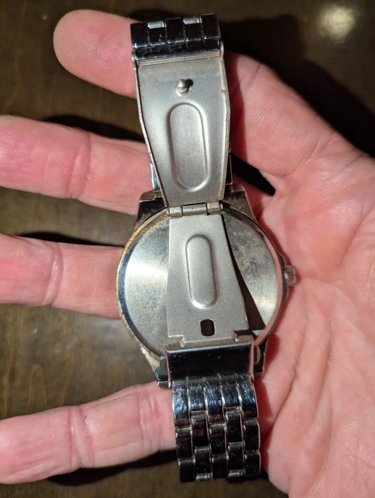 Men's Silver Quartz Watch Nic and Syd image indicator(3)