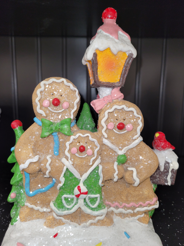 Gingerbread Family Stocking Holders set of 2 - photo 2