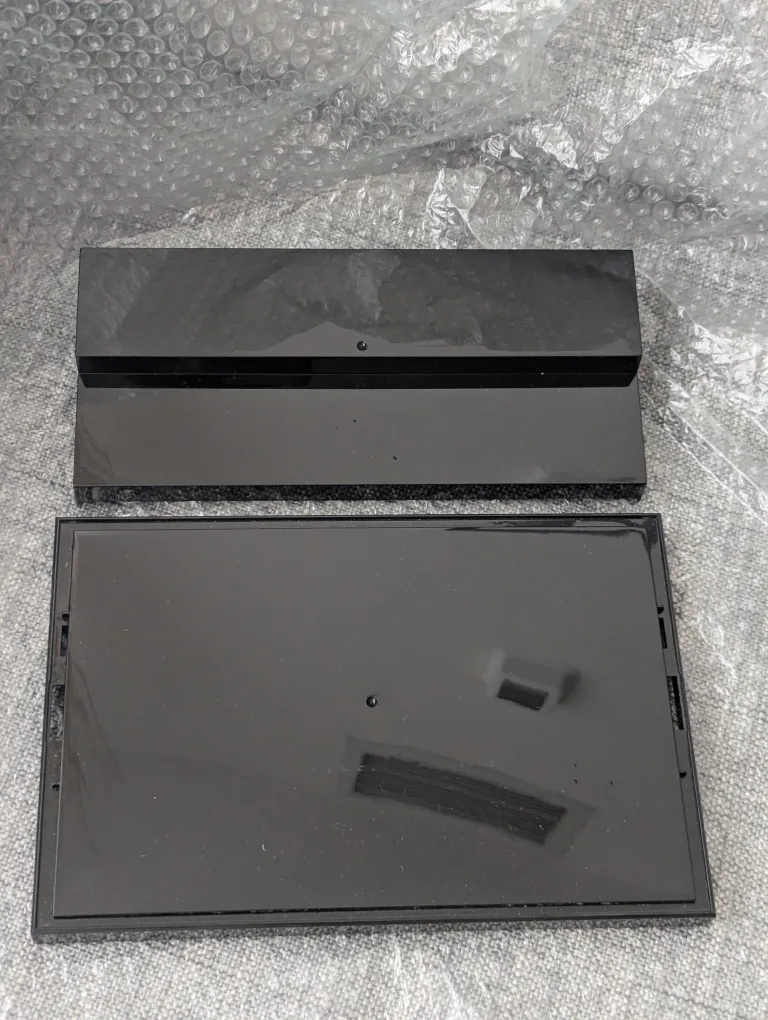 Clear acrylic model display case with 3 tier stand image indicator(5)