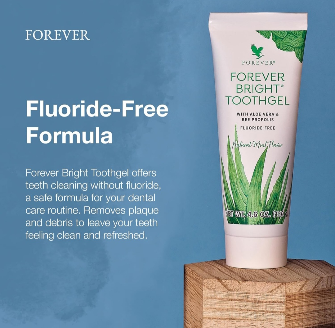 New Forever Bright Toothgel Fluoride-Free Natural Mint Flavor - photo 4