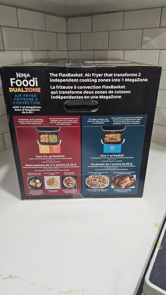 First Come, Brand New unopened Ninja Foodi Dual Zone Air Fryer image indicator(3)
