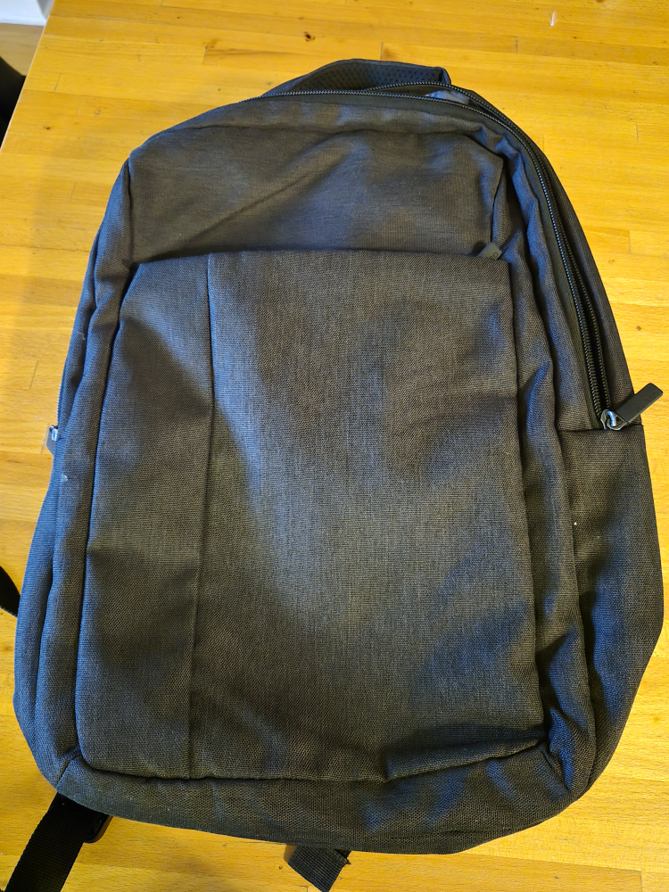 Grey Laptop Backpack