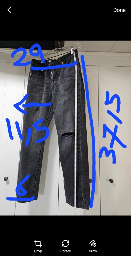 levi's women's jeans pants 👖 image indicator(9)