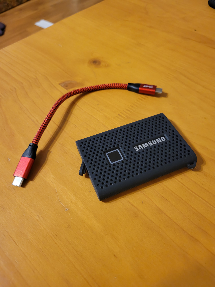 Samsung T7 Touch Portable SSD - 2TB - photo 4