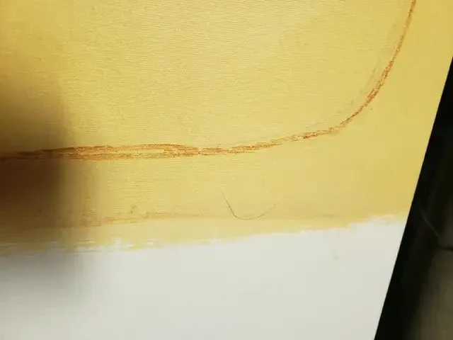 Colourful autumn leaf print 55x22 inches, wall art, picture image indicator(8)