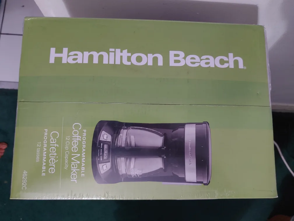 Sealed Box Hamilton Beach Programmable Coffee Maker image indicator(3)