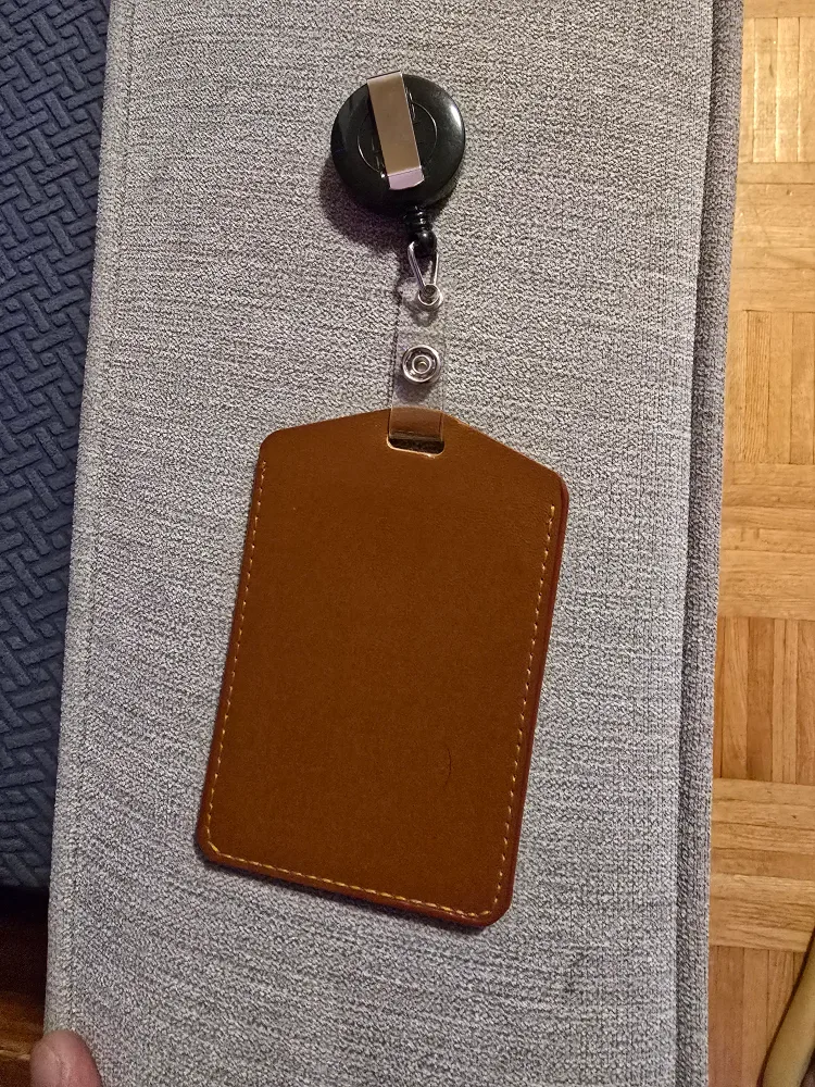 Retractable Badge Holder with Clip image indicator(4)