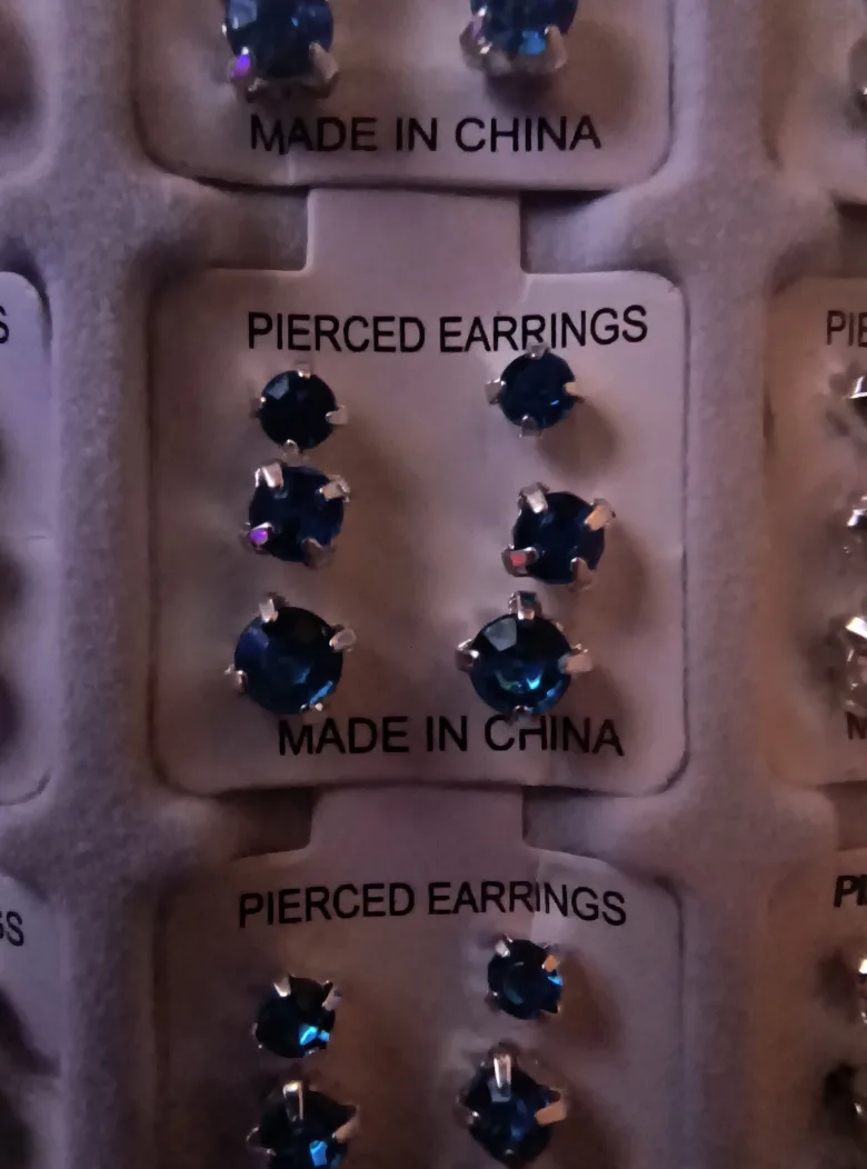 Assortment of Crystal Stud Earrings image indicator(3)