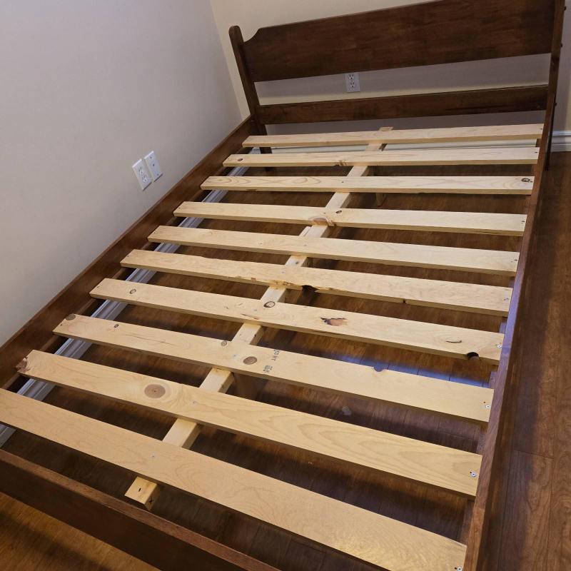 Double Bed Frame with Mattress