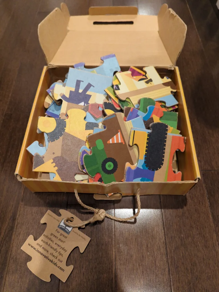 #ThriftyPicks Big Builder Giant Floor Puzzle 60 Pieces image indicator(4)