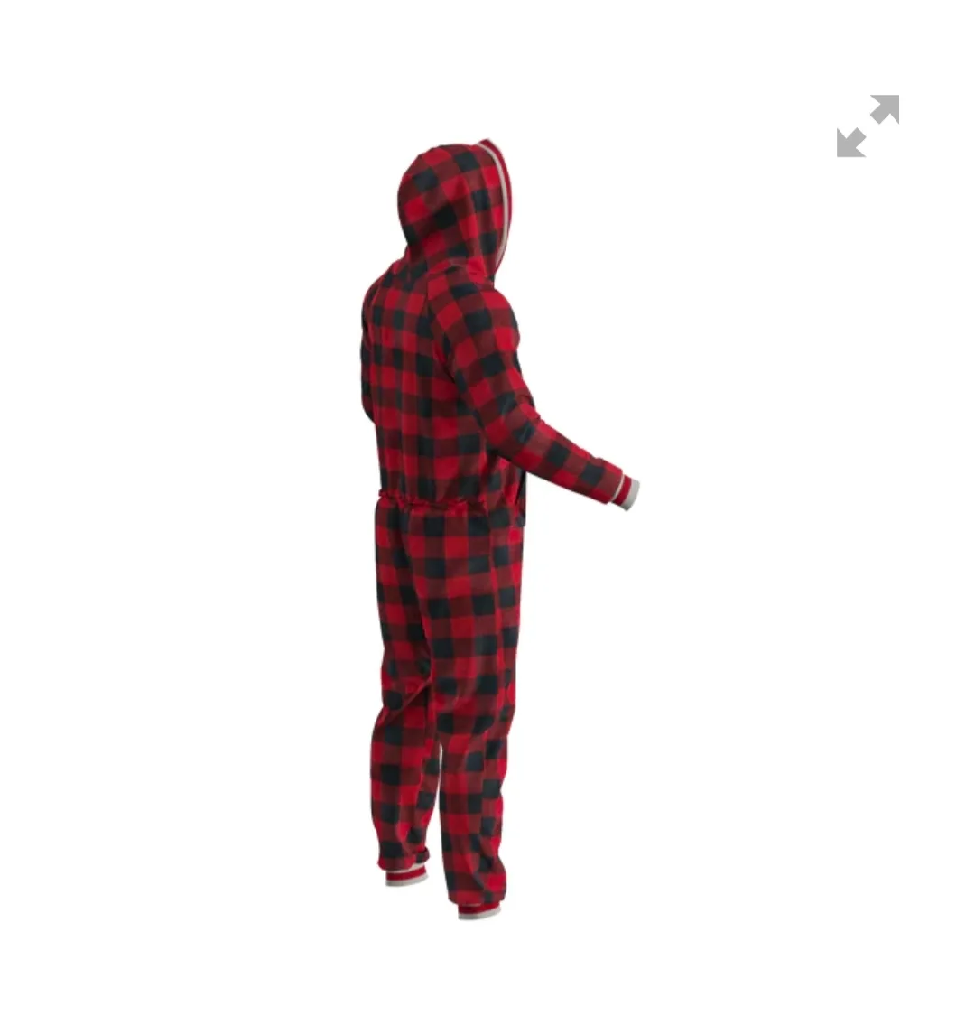 Pook Onesie - Red (Adult Unisex) Large image indicator(2)