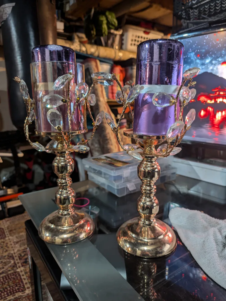 Gold Candle Holders image indicator(2)