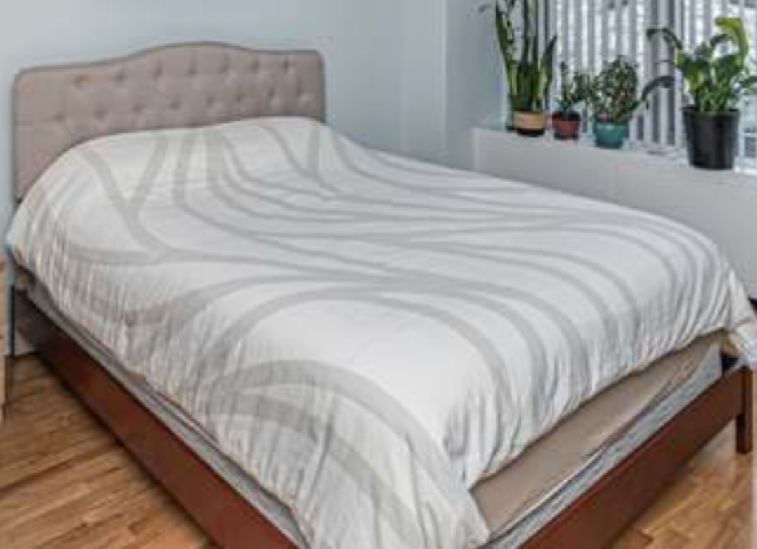 Queen Bed Frame and Mattress