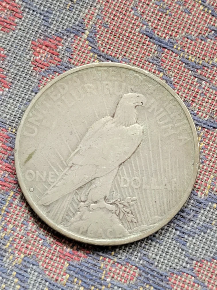 1935 Peace U.S. Silver Dollar Coin image indicator(3)