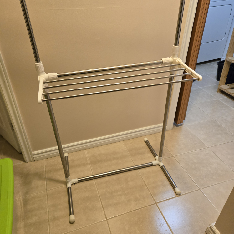 Stainless Steel Clothes Drying Rack - photo 2