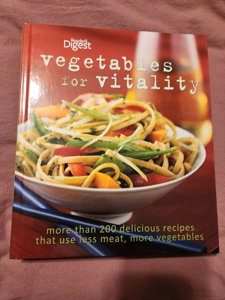 Reader's Digest: Vegetables for Vitality Cookbook thumbnail