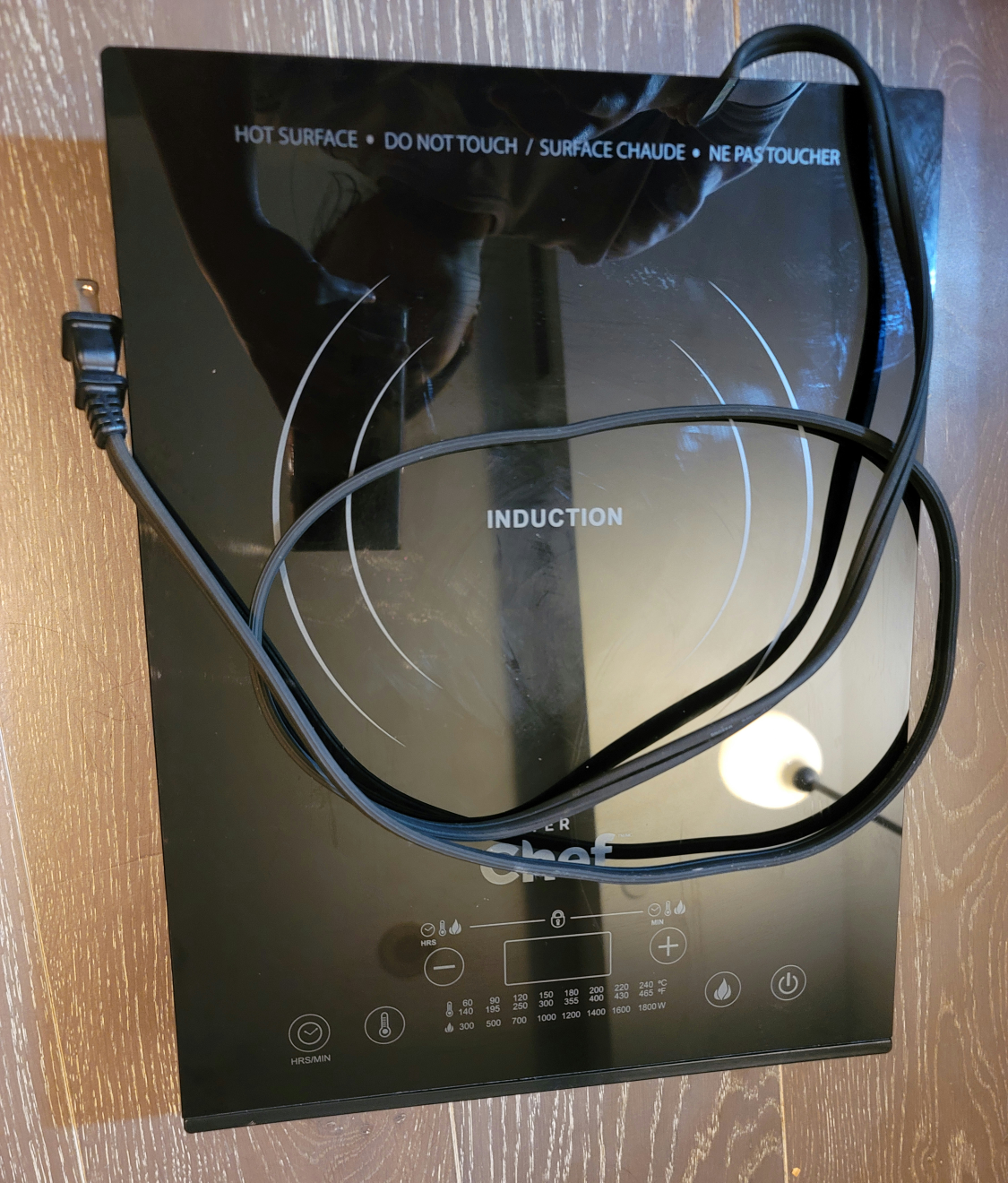 Master Chef Portable Induction Cooktop - photo 2