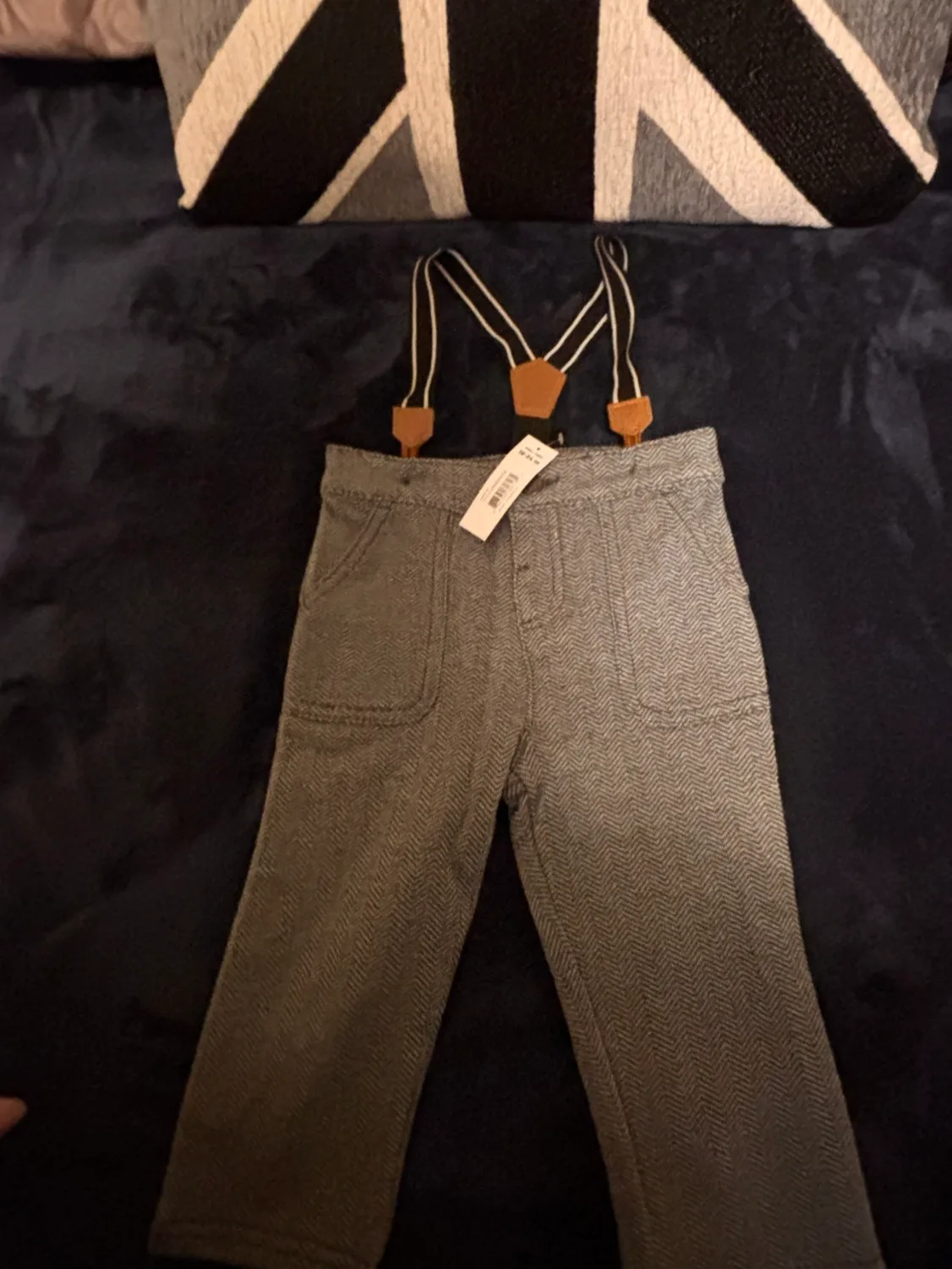 Joe Fresh Baby Boy Pants with Suspenders image indicator(5)