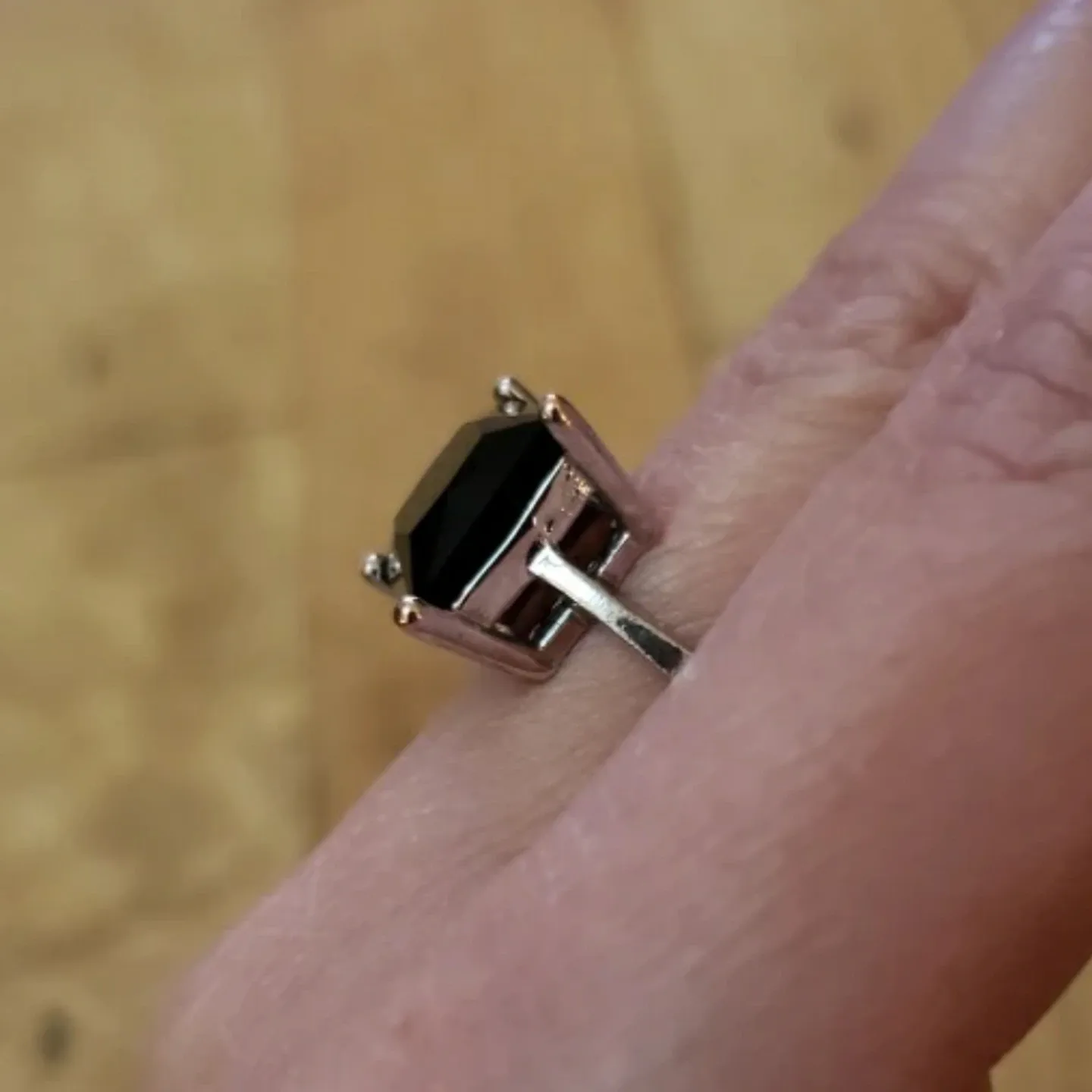 Black Onyx Sterling Silver Ring image indicator(5)