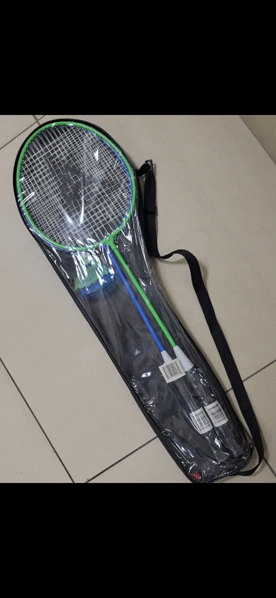 Badminton Racquets Set with 2 Shuttlecocks in Carrying Case image indicator(3)