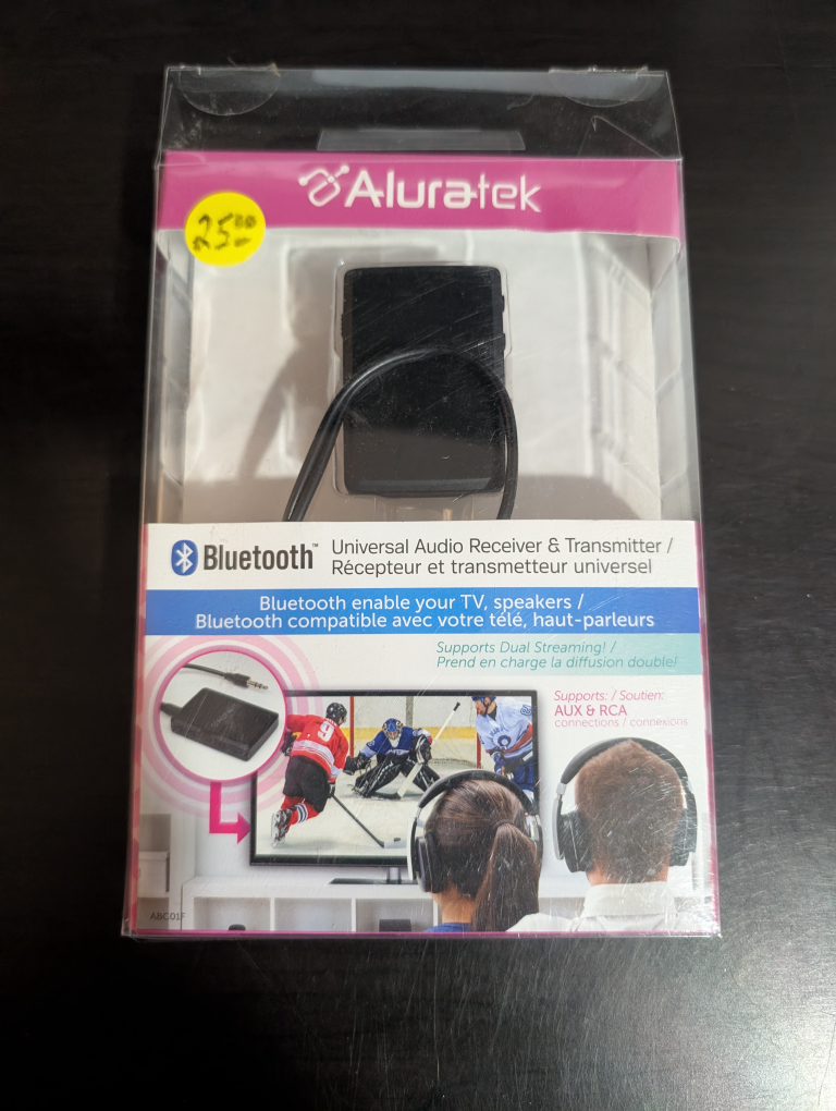 AluraTek Bluetooth Audio Receiver & Transmitter
