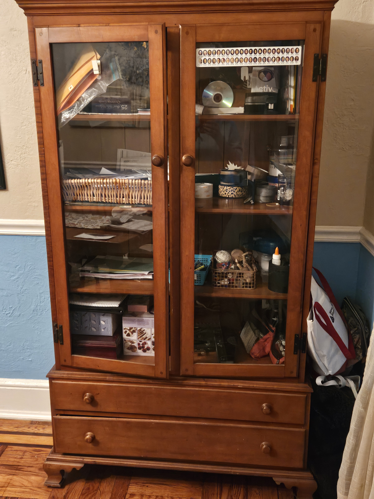 shaker antique china cabinet - photo 3