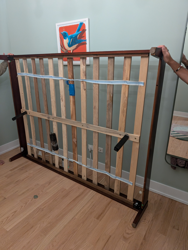 free queen wood Size Bed Frame Slats