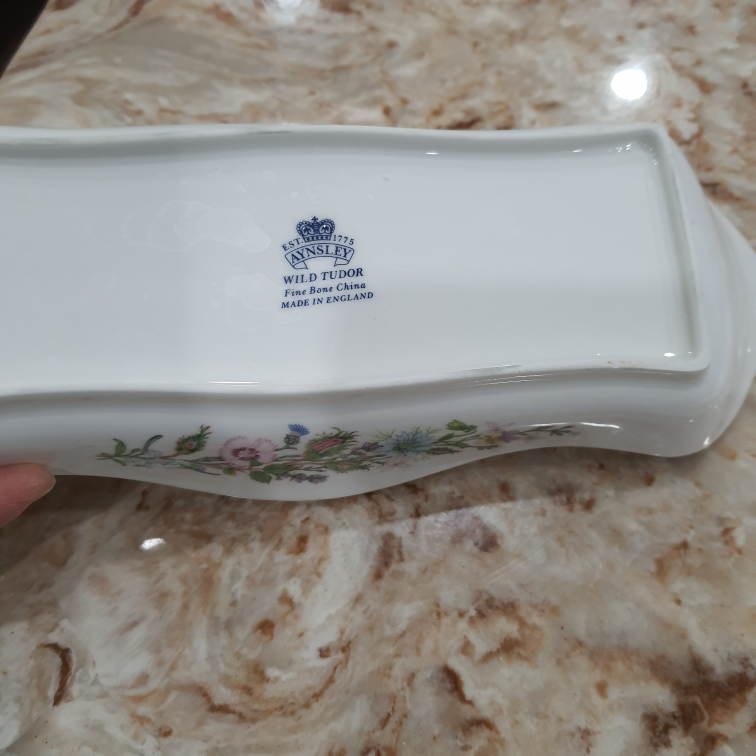 Aynsley Wild Tudor Serving Dish - photo 4