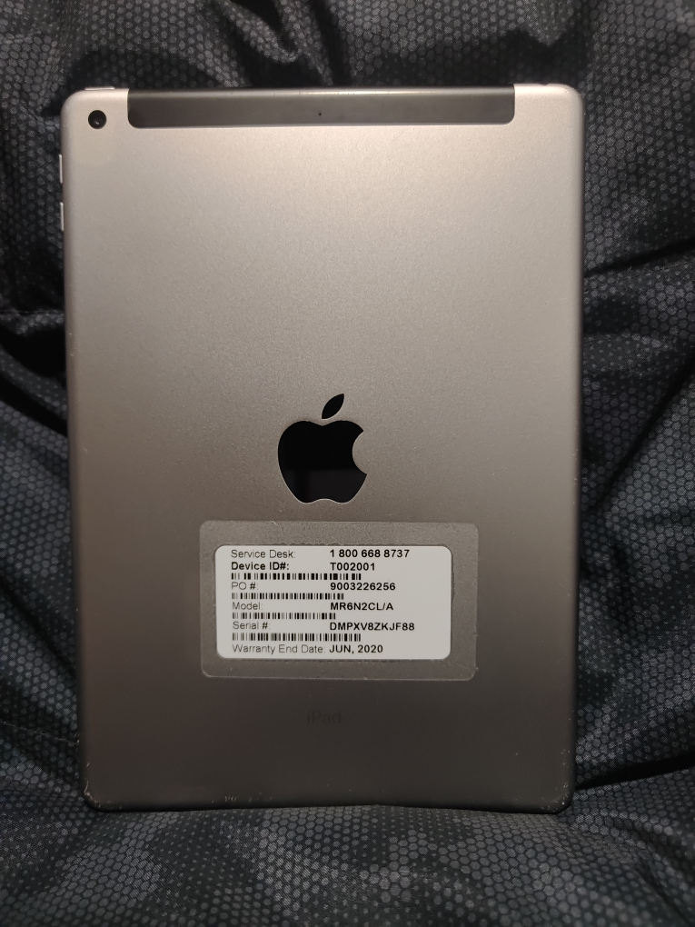iPad 6 Gen 32GB Space Grey WiFi/Cellular - photo 2