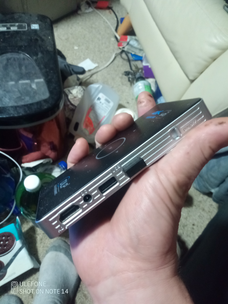 mini 4K DLP projector with android Wi-Fi and Bluetooth - photo 4