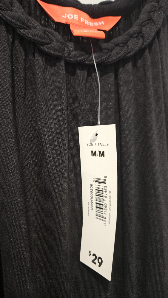 NEGOTIABLE - Joe Fresh Black Maxi Dress, brand new - photo 5