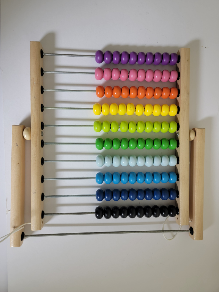 Wooden Abacus Counting Toy