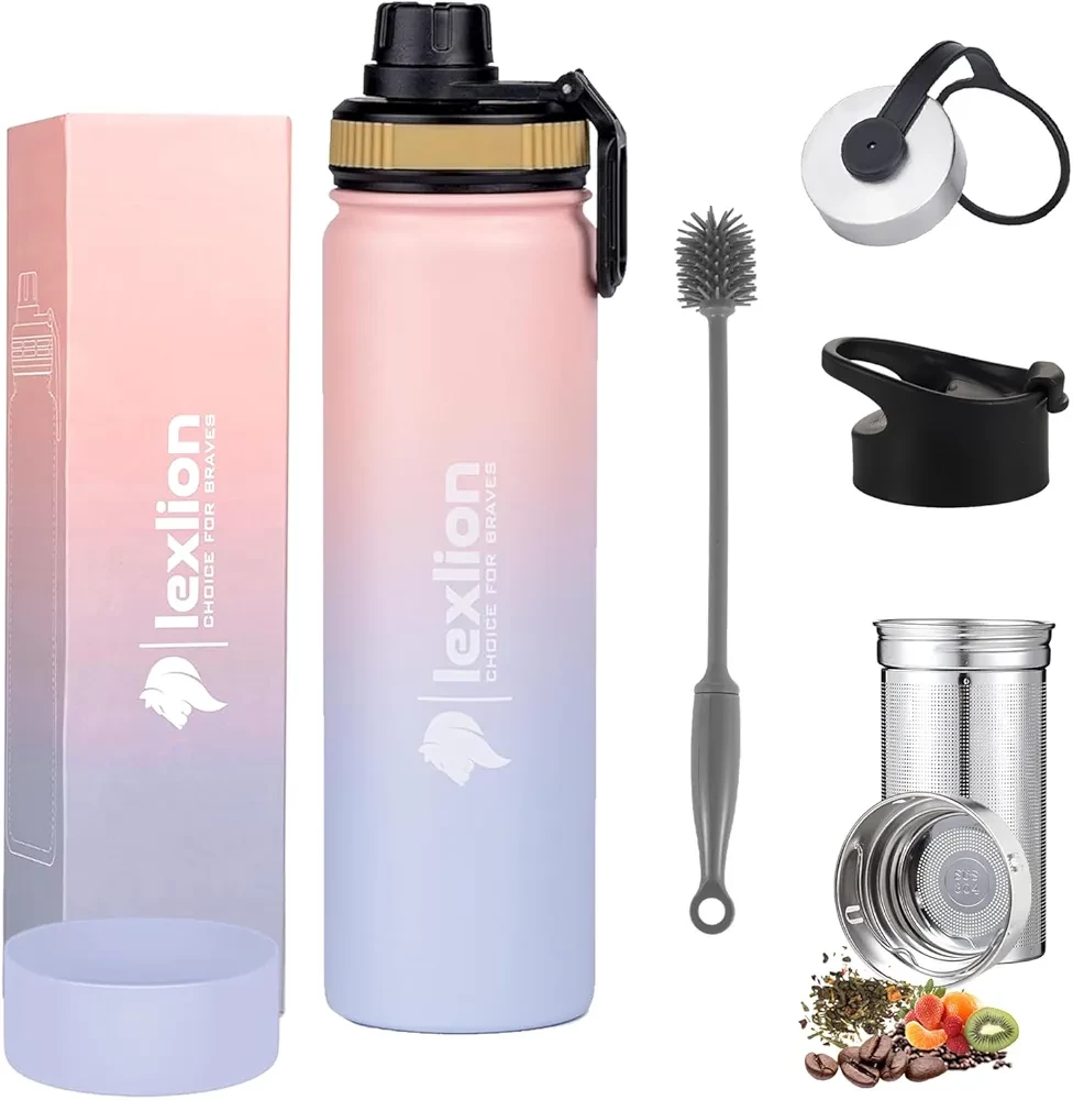 Insulated metal water bottle [NEW]