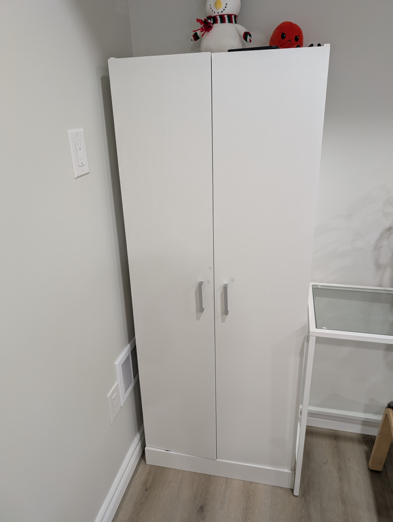 White Storage Cabinet