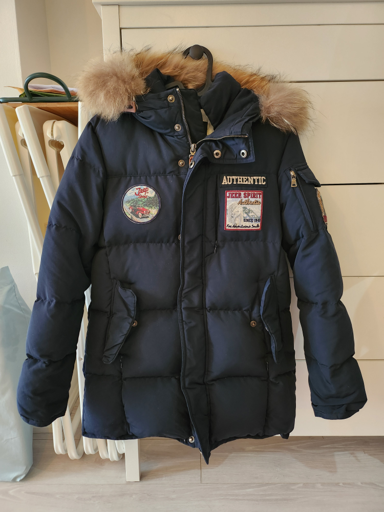 Jeep winter down jacket (padding) for winter