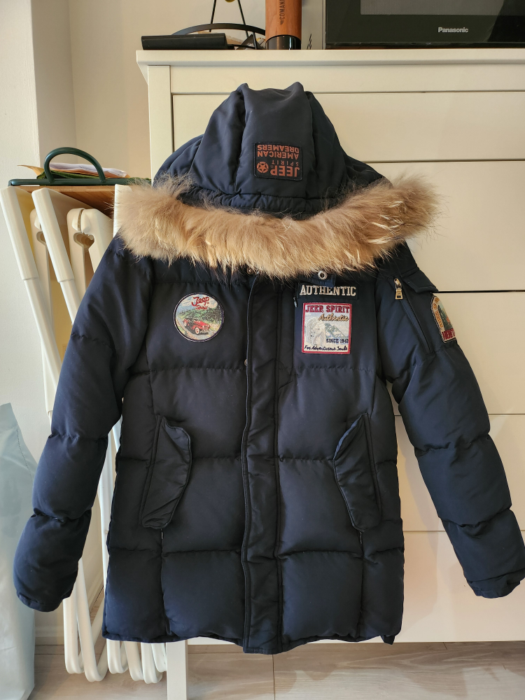 Jeep winter down jacket (padding) for winter - photo 2