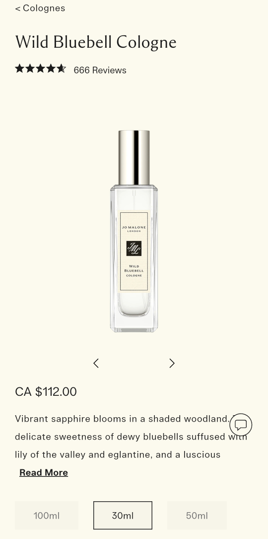 NEW Jo Malone Wild Bluebell Cologne - photo 4
