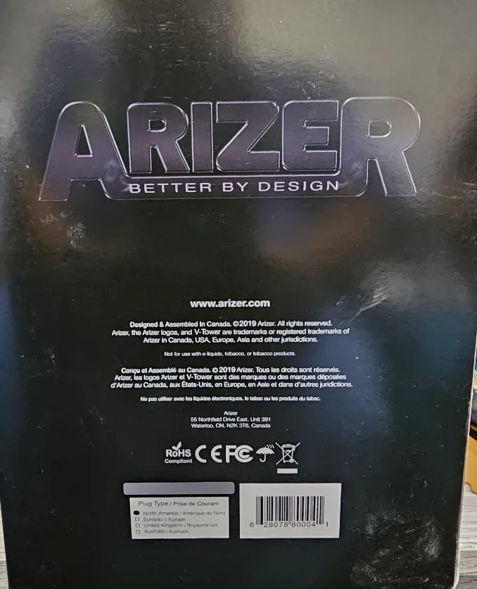 Arizer V-Tower image indicator(3)