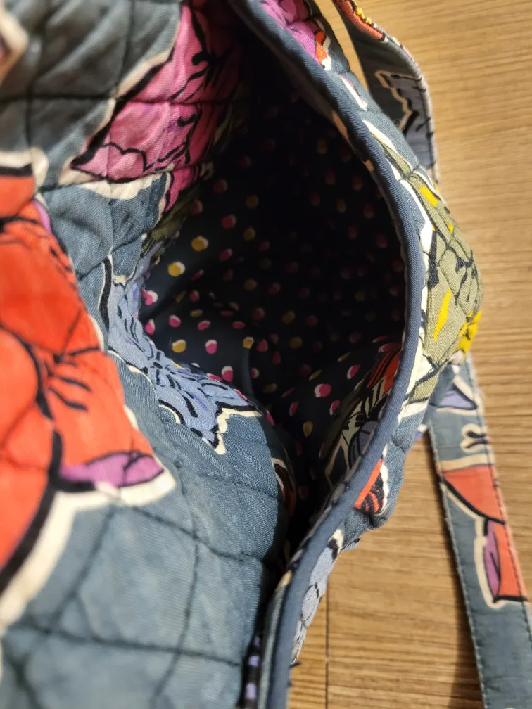 Vera Bradley Quilted Floral Handbag image indicator(8)